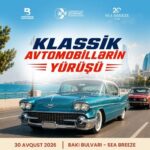 Automóviles clásicos en Bakú