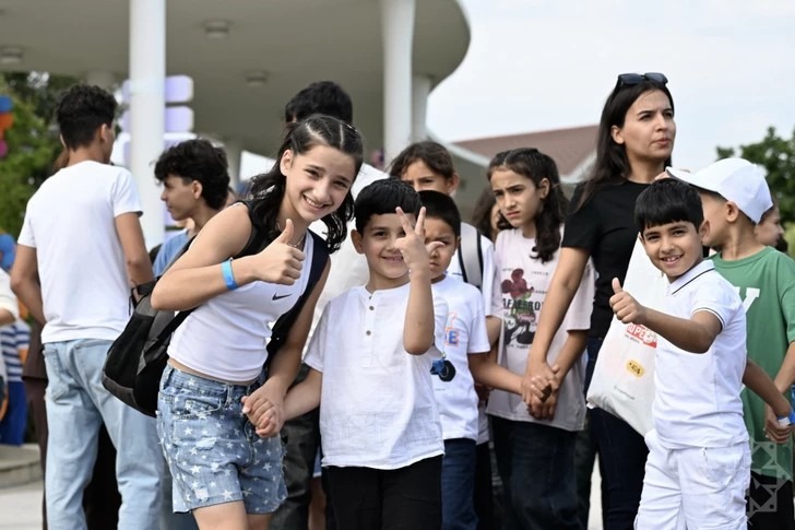 Actividad infantil del Fondo Heydar Aliyev