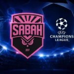Imagen del enfrentamiento entre Sabah y Barcelona en la Champions League