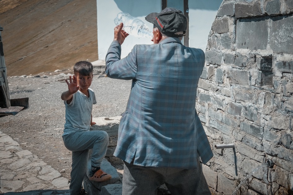 Paisajes y arquitectura de Xınalıq, Azerbaiyán